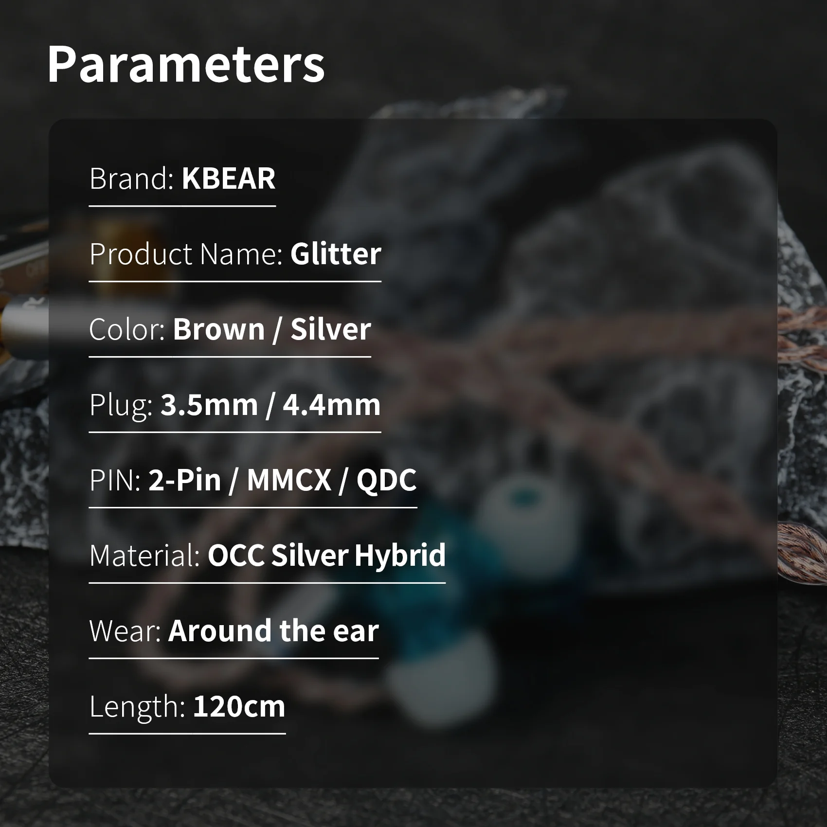 Cáp KBEAR Glitter